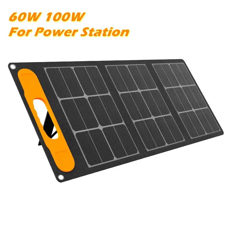 Sunpower Etfe  ޴ ܰ ߿ ķ   , ڵ ͸ ¾ , 60W, 100W